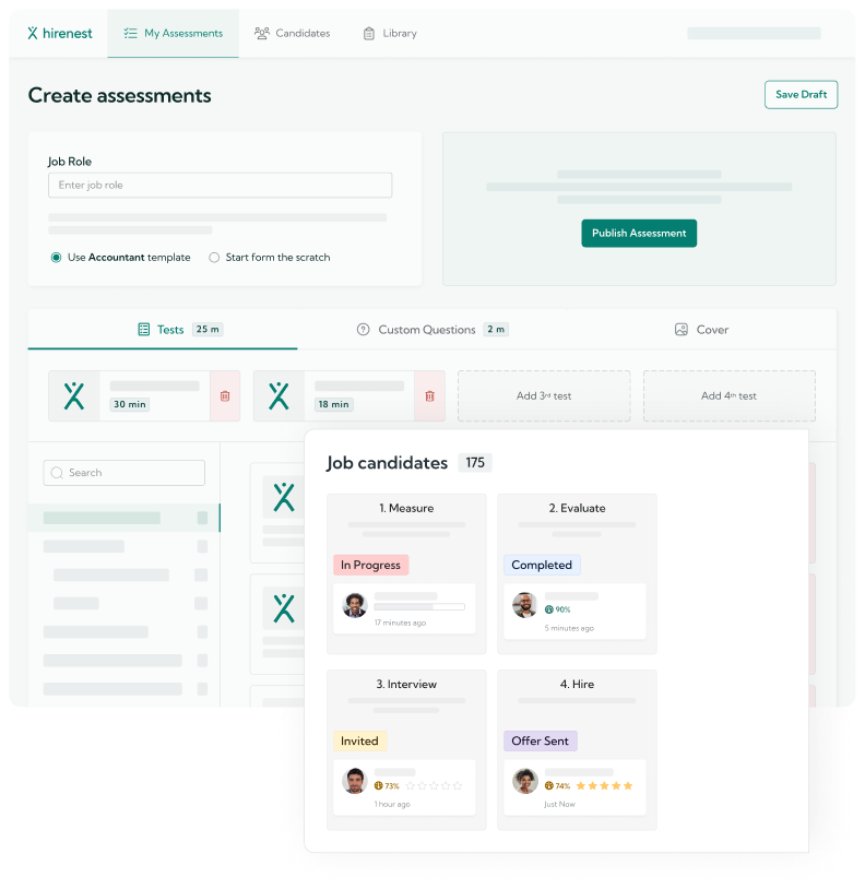 Hirenest application